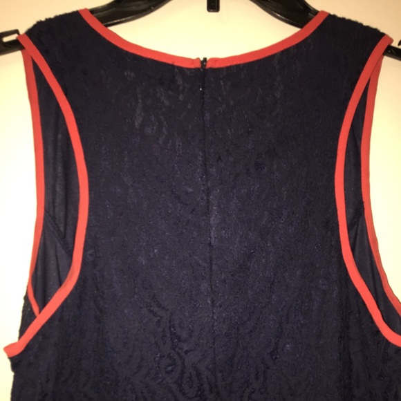 Francesca’s Blue Rain Lace Dress - Picture 3 of 5